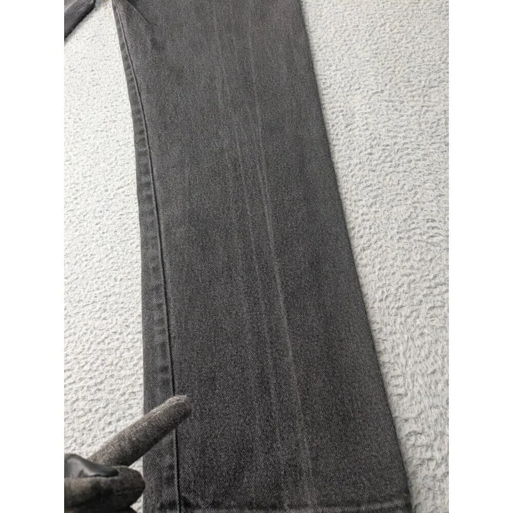 Vintage Wrangler 13MWZ Jeans 33x32 (Fits 30.5x30) Grayish Black USA Cowboy